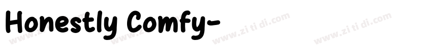 Honestly Comfy字体转换